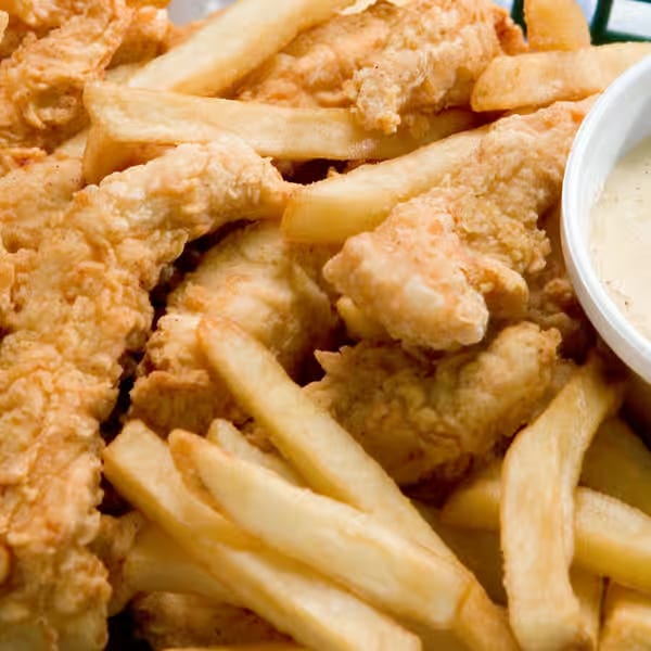 4 Piece Chicken Tender Combo.