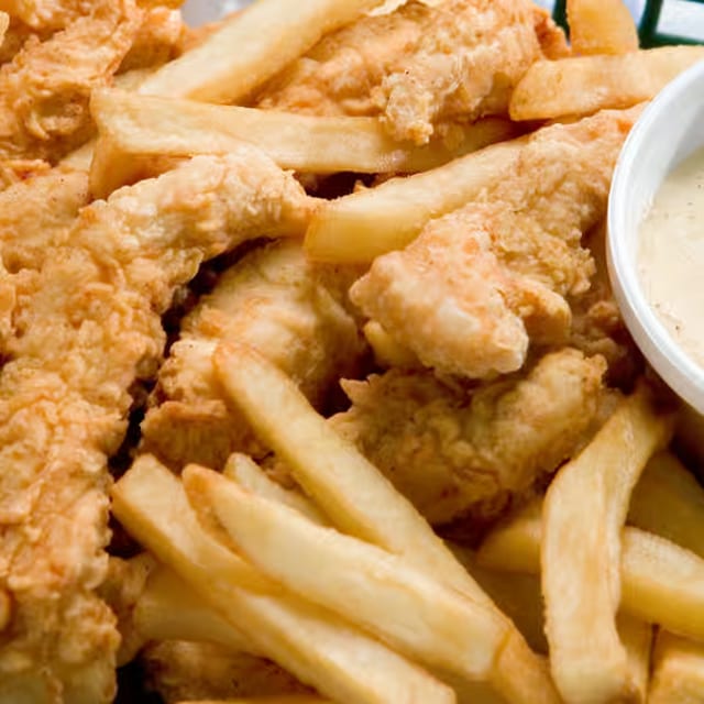 4 Piece Chicken Tender Combo.