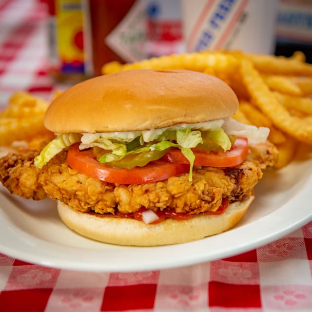 Pork Loin Sandwich Combo.