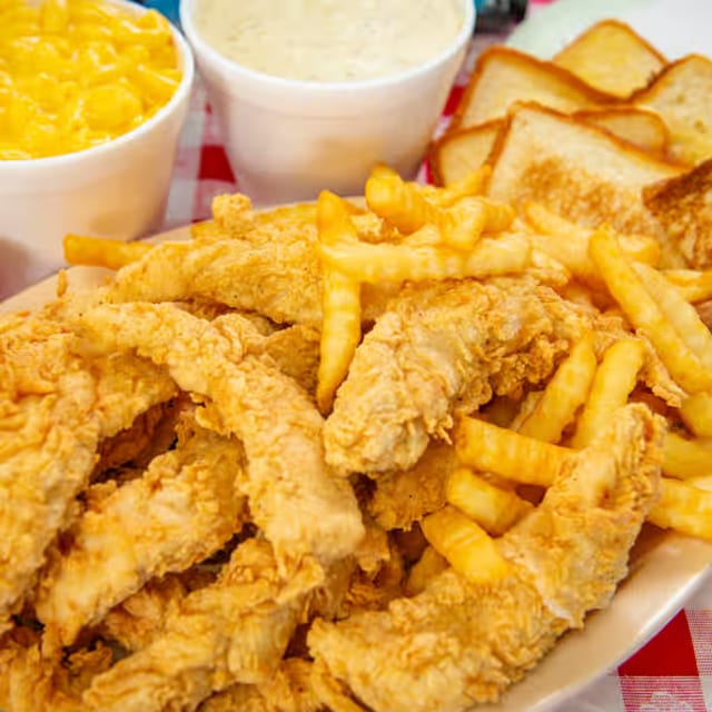 8 Piece Chicken Tender Dinner.